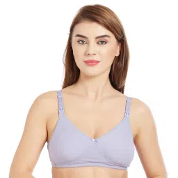 Inner Sense Women's Full Cup Nursing Bra Pack of 3 - Multi-Color image 3
