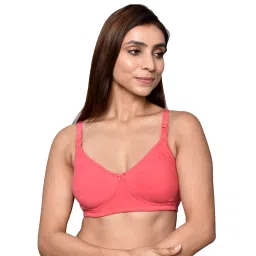 Inner Sense Organic Cotton Antimicrobial Women Feeding Bra Multi-Color (Set of 2) image 3
