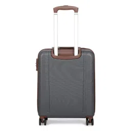 tommy hilfiger accessories Tommy Hilfiger Graphite B Hard Luggage Trolley Bag Textured Cargo Grey image 4