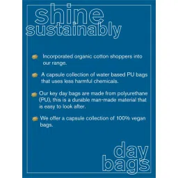 Accessorize London Women'S Faux Leather Ruby Lock Cross Body image 4