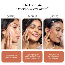 Gush Beauty 3 In 1 Multipurpose Face Palette Weekdays To Weekend image 4