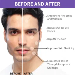 nykaa tools & accessories Nykaa Amethyst Face Massage Roller - Best Used With Serums & Oils for Calming & Glowing Skin image 5