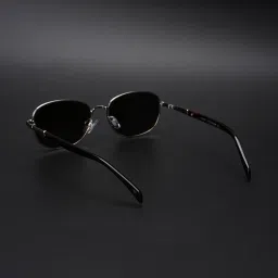 Voyage Unisex Brown Lens Silver Frame Square Sunglasses - MG5849 image 4