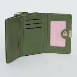 Hamster London Millionaire Victoria Bifold Green Wallet (S) image 4