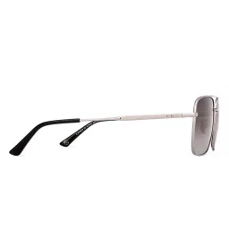 John Jacobs Unisex Full Polarised Uv Protected Stylish & Premium Square Grey Lens Sunglasses image 4