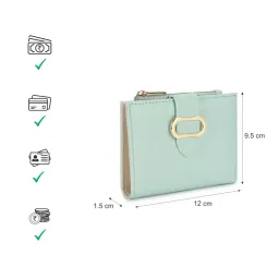 fastrack accessories Fastrack Green Solid Wallet image 5