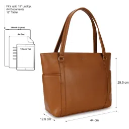 fastrack accessories Fastrack Tan Solid Jet-Set-Go Handbag image 5