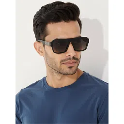 Vincent Chase Grey Gradient Matte Black Full Rim Vincent Chase VCS000559 Sunglasses image 5
