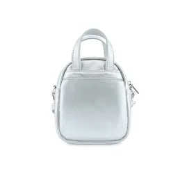 fastrack accessories Fastrack Mini Metallic Sling In Silver image 5