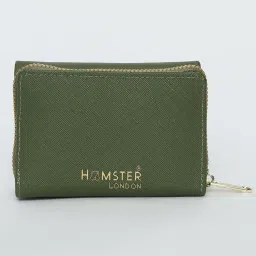 Hamster London Millionaire Victoria Bifold Green Wallet (S) image 5