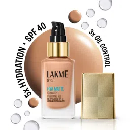 lakme 9to5 hya matte foundation + hyaluronic acid - cool cinnamon-picture-89