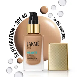 lakme 9to5 hya matte foundation + hyaluronic acid - neutral almond-picture-20
