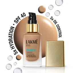 lakme 9to5 hya matte foundation + hyaluronic acid - cool walnut-picture-11