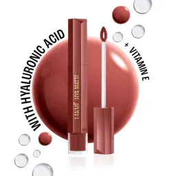 lakme 9to5 hya matte lip liquid - vacation nude-image-1
