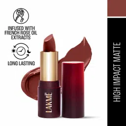 lakme forever matte lipstick - nude toast-picture-108