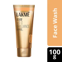 lakme vitamin c brilliance facewash with vitamin c face wash for brighter skin 100g image 1
