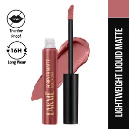 lakme forever matte liquid lip - pink venus-picture-13