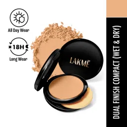 lakme xtraordin-airy compact - beige honey-picture-13