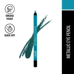 lakme glitterati gel eye pencil - vibrant azure-picture-17