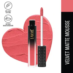 lakme xtraordin-airy lip mousse - sweet heart pink-image-65