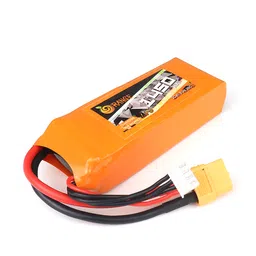 Orange 9.9V 1450mAh 30C 3S Lithium Iron Phosphate (LiFePO4) Battery Pack image 4