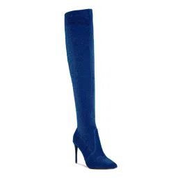 London Rag Glitter Blue Casual Boots image 1