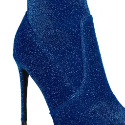 London Rag Glitter Blue Casual Boots image 4