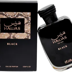 RASASI Hawas Black Eau De Parfum for Men & Women - 100ml | Premium and Long Lasting Perfume | Perfect for Work, Events & Special Occasions image 3