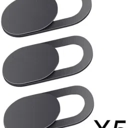 UJEAVETTE 5xUltra Thin 0.03in Camera Shutter Protector Privacy Sticker Slider Cover image 1