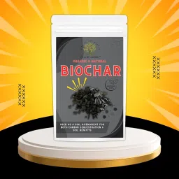 Vida De Jardin Biochar Premium Organic Charcoal Amendment for Soil Enrichment and Plant Vitality - Sustainably Sourced Biochar for Improved Nutrient Retention and Microbial Activity | 900 Grams image 1