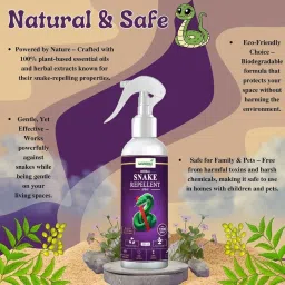 Naturemist Herbal Snake Repellent Spray, Plant-Based, Non-Toxic image 3