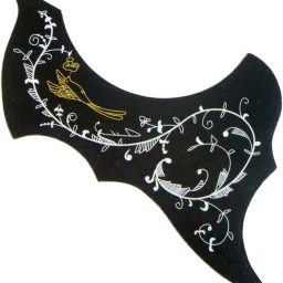 Guitar Parts 40 41inch Left Handed Acoustic Guitars Pick Guards Plate Guitar Parts Black image 2
