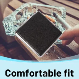 sonabhu 2 Pack Cigarette Box, Metal Cigarette Case With Lighter, Slim Cigarette Holder Case, Compact Design, Portable Storage Solution image 3