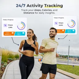 Alti Pace NewNova Smart Ring, Heart Rate, Sleep, SpO2, HRV & Stress Monitor, Stainless-Steel Build, Lightweight, 7+ Days Battery, Magnetic Suction Charging Case (12, Golden) image 2