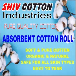 1. 3 kg Premium Surgical Cotton Roll | Ultra Soft & Highly Absorbent | Medical & First Aid Use image 3