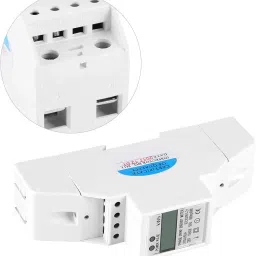 Fafeicy Watt Meter, 120 / 230 V AC 10-40 A din Rail Electric Meter, Digital LCD Single Phase Energy Meter, Electronic KWh Meter image 5