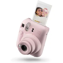 Fujifilm Instax Mini 12 Instant Camera with 20 Shot Film Pack - Blossom Pink image 1