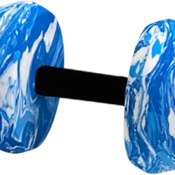 Aquatic Exercise Dumbbell Men Women Professional Portable EVA Water Dumbbell Blue White image 5
