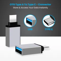 Prodot 5-in-1 Wired Combo Pack | 247s Wired Keyboard + Comfy Optical Mouse + 4 in1 Port USB Hub + USB Type-A to Type-C OTG + Anti-Slip Mouse Pad | for Laptop/Desktop image 5