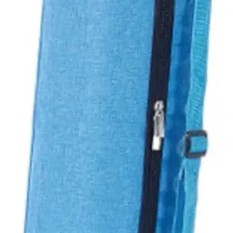 FABLOFT Yoga Mat Bag Zipper Pouch Multifunctional Gym Bag for Office Travel Training Blue image 1