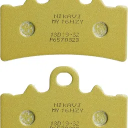 NIKAVI GDP04 + GDP27 Front and rear Gold Brake Disc Pad Compatible for KTM image 2