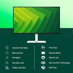 Dell S2725QC 27"/68.58 cm USB-C Monitor|Titan Grey|IPS 120Hz| 350 cd/m2 |4 ms, Contrast 1,500:1| Tilt, Height, Pivot & Swivel Adjustable|Ports: 2X HDMI| 2 * 5W Speakers|99% SRGB |AMD Freesync Premium image 4