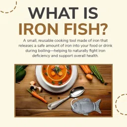 Natural Iron Fish – Long-Lasting Cooking Tool to Boost Dietary Iron – Safe Supplement Alternative with 5-Year Supply image 2