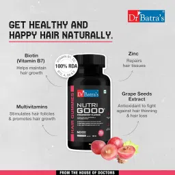 Dr Batra Nutrigood Hair Gummies - 30 pack image 5