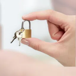 Small mini Lock for Luggage | School Bag Locks | 2psc 25mm Locks & Key China image 1