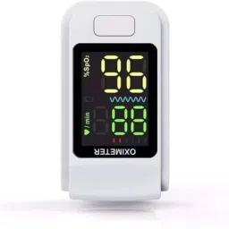 Finger Tip Pulse Oximeter – SpO2 and Pulse Rate Monitoring Device with LED Display & Auto Power Off – Portable Oxygen Level Monitor for Home and Travel Use (SO-811) image 3