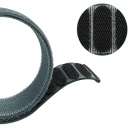 ACM Watch Strap Nylon Soft Loop 20mm compatible with Garmin Venu Smartwatch Sports Band Grey image 2