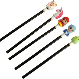 GOLD LEAF 20 Pcs Random Cartoon Animal Pencil Toppers – Soft Silicone Pen Caps for Kids, Clip-On Pencil Toppers for School Supplies, Classroom Prizes, Party Favors, Student Rewards – Random Styles image 4