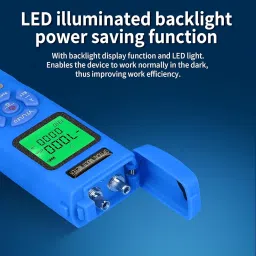 Rechargeable Optical Power Meter L-C70-15 mini Optical Power Meter All-in-one Machine, Suitable for SC/FC/ST/LC Interface Four in one Function, Built-in RJ45 Network Testing, with 1 FC-LC Adapter image 4