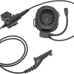 Motorcycle Headset, Portable Adjustable Headband PTT Earpiece for P8668 for Motorola(Black) image 2